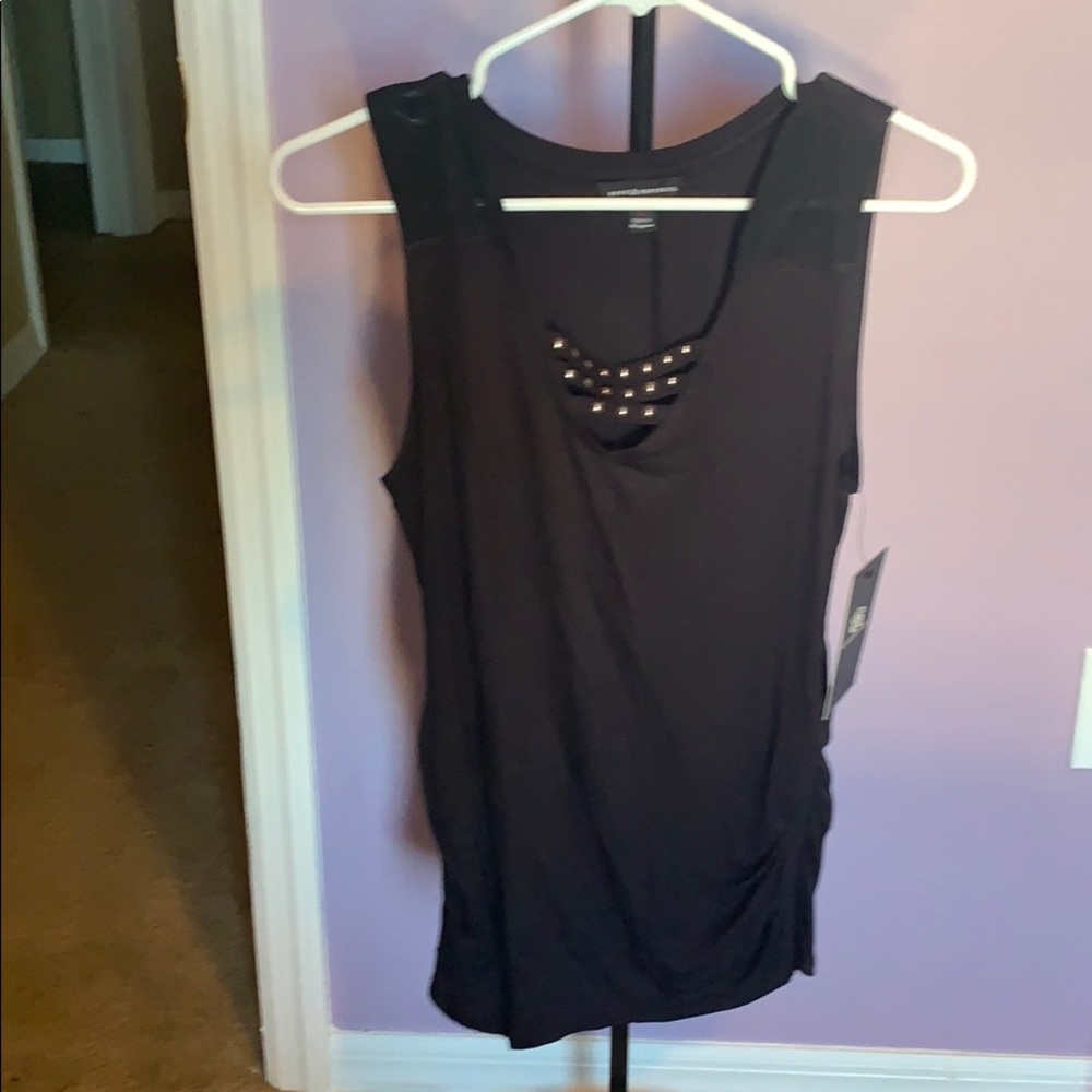 NWT Rock & Republic Black tank top